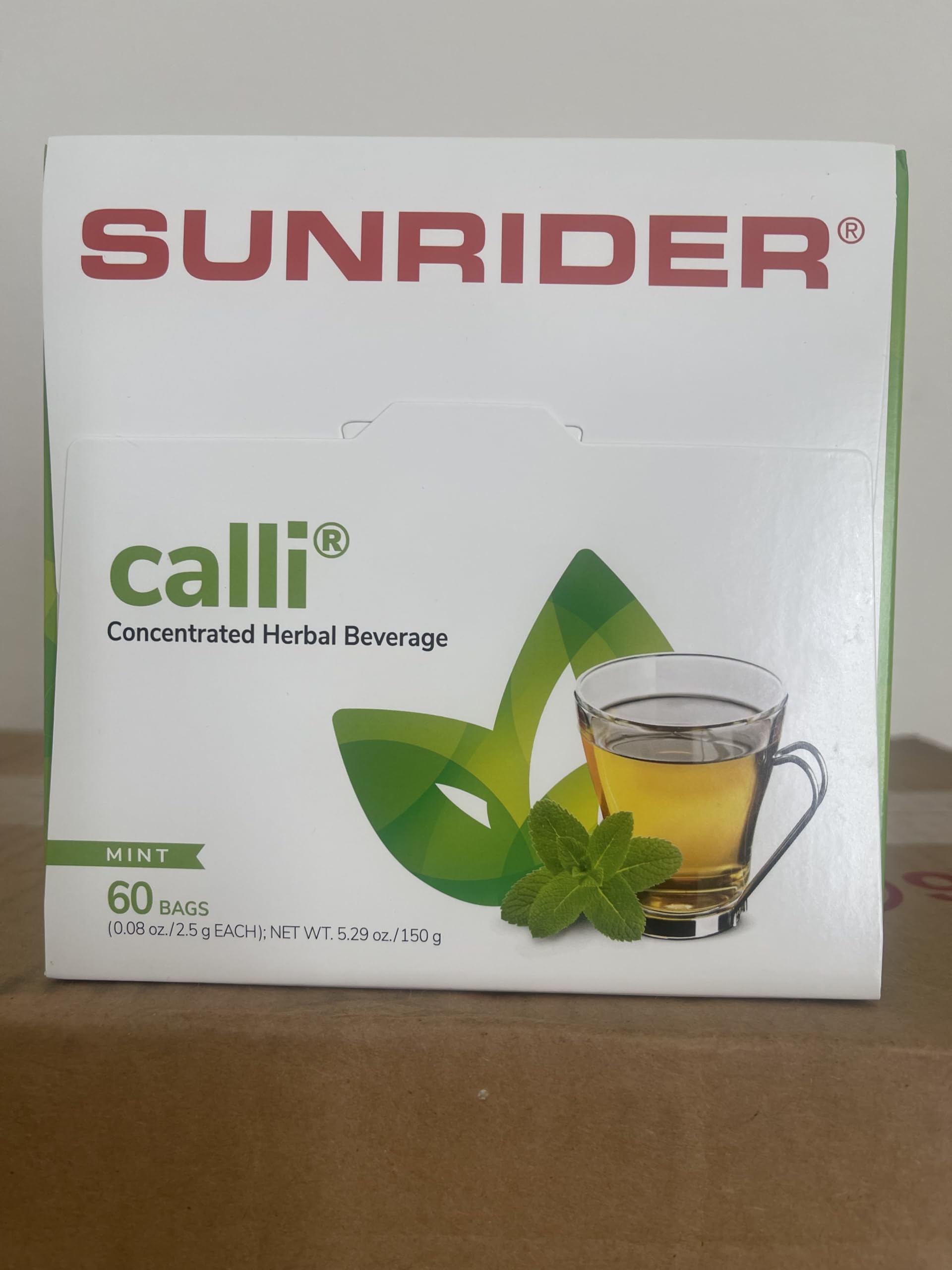 Amazon.com : Calli 60/2.5 G Bags (60 Pk) (Mint) by Sunrider